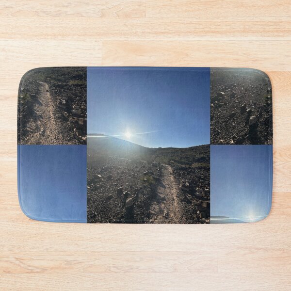 Item preview, Hike Trail Path Sun Sky Blue Walk Outside Rocks NV Stickers Prints Posters Wall Art Magnet Home Coffee Cup Decoration TShirt Stationary Notebook Magnet Hat Kitchen Work School Office Redbubble Shop designed and sold by Saritas Boutique Shop.