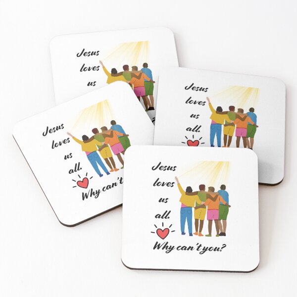 Item preview, Jesus loves us all designed and sold by Project Remission, LLC.