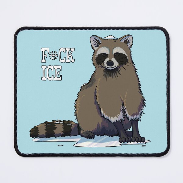 Item preview, Raccoon Hates Ice designed and sold by StaticKlingShop.