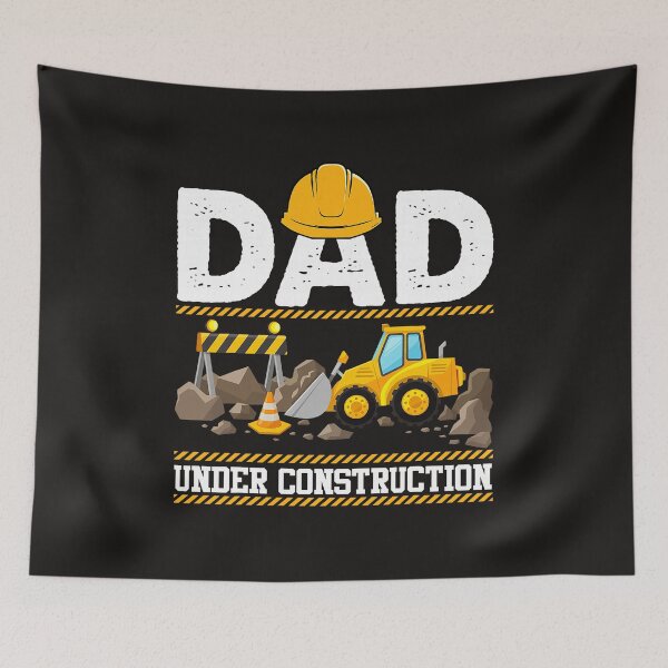 Item preview, Dad Under Construction Kids Truck Excavator Matching Family  designed and sold by FrankIsabel.