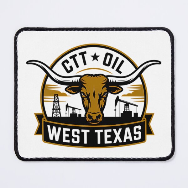 Item preview, Landman-Inspired Bull Emblem Tee Texas Oil Patch Power designed and sold by RodolfoReyes.