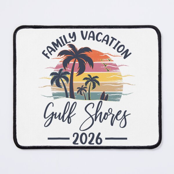Item preview, Family Vacation 2026 Summer Vibes Alabama Gulf Shores Beach  designed and sold by FrankIsabel.