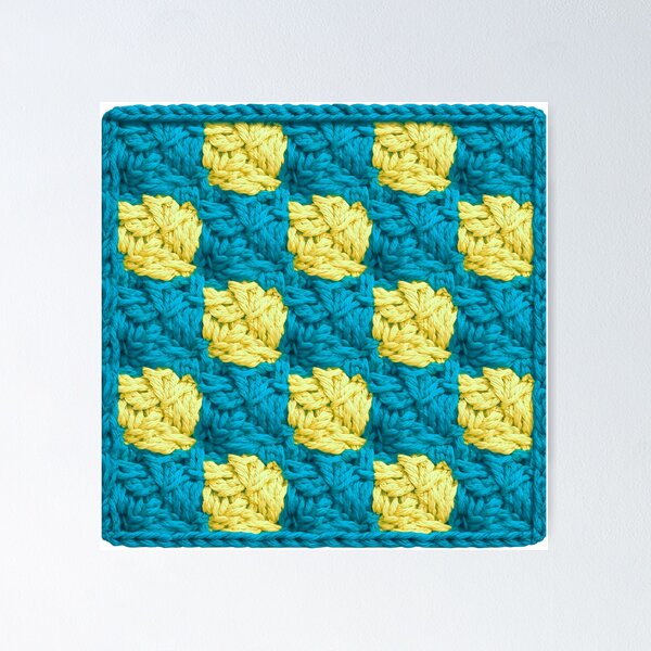 Item preview, Crochet Granny Square designed and sold by Festive Bug.