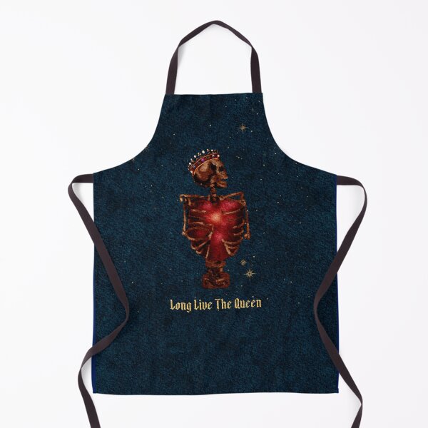 Item preview, Dark Academia Long Live The Queen Chess Piece Gothic Watercolor designed and sold by Monica Laipple.