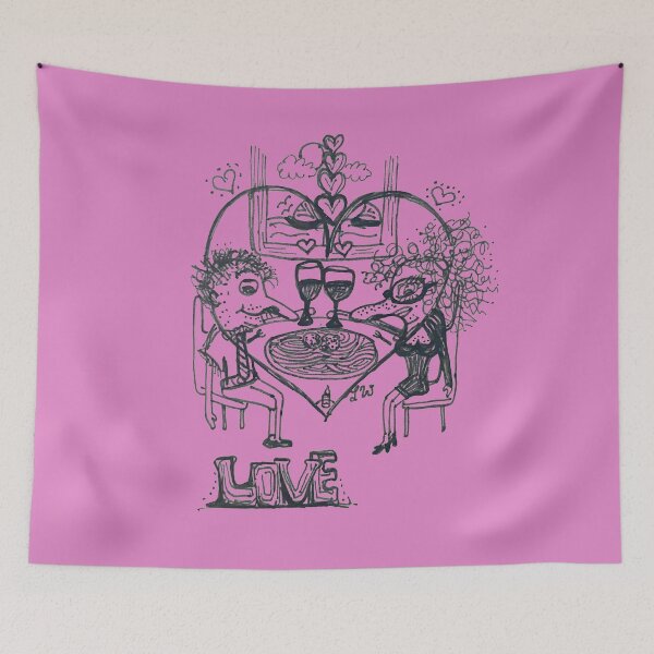 Item preview, Romantic Spaghetti Dinner designed and sold by Uplifting Vib'n Design and Decor .