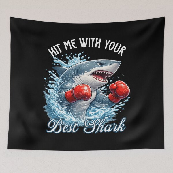 Item preview, Hit Me With Your Best Shark Misunderstood Lyrics designed and sold by babbselasdesigns.