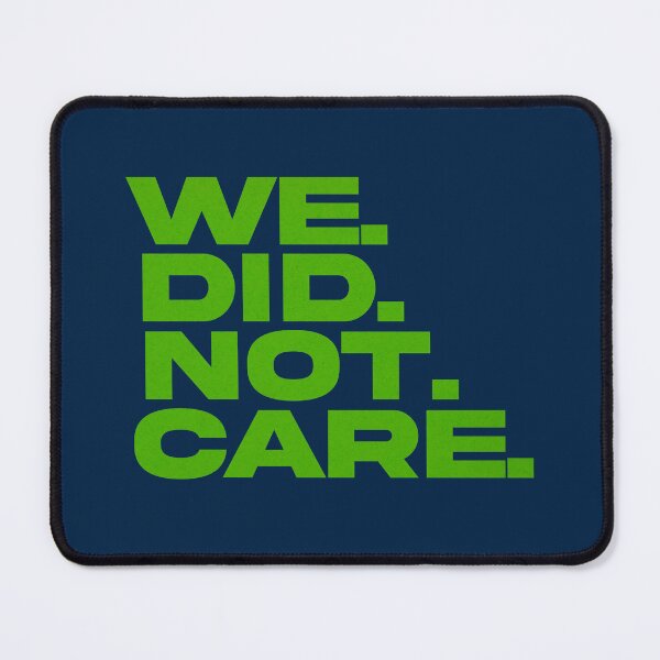 Item preview, We Did Not Care Football designed and sold by delllsdesigns.