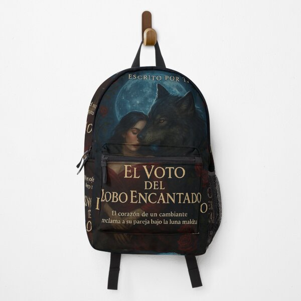 Item preview, Notebook of Moonbound Desire – Enchanted Wolf Vow designed and sold by Anomaly 404 Error.