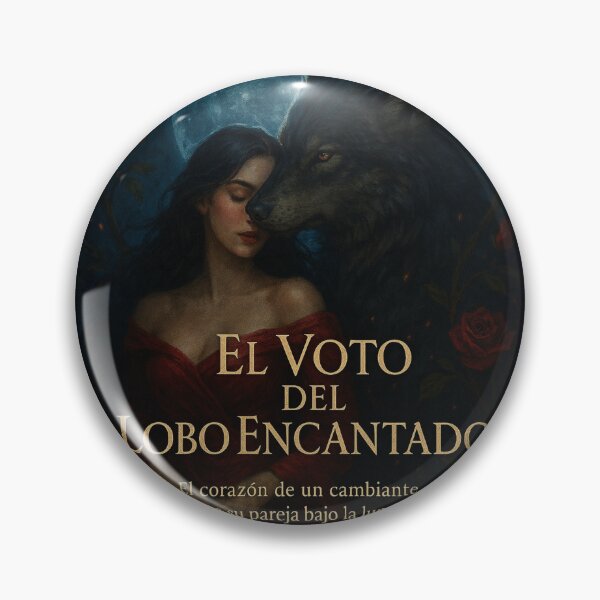 Item preview, Notebook of Moonbound Desire – Enchanted Wolf Vow designed and sold by Anomaly 404 Error.