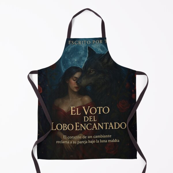 Item preview, Notebook of Moonbound Desire – Enchanted Wolf Vow designed and sold by Anomaly 404 Error.