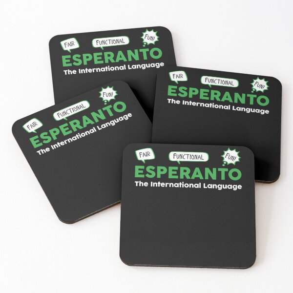 Item preview, Esperanto - Fair Functional Fun  designed and sold by JulieJohnsona.