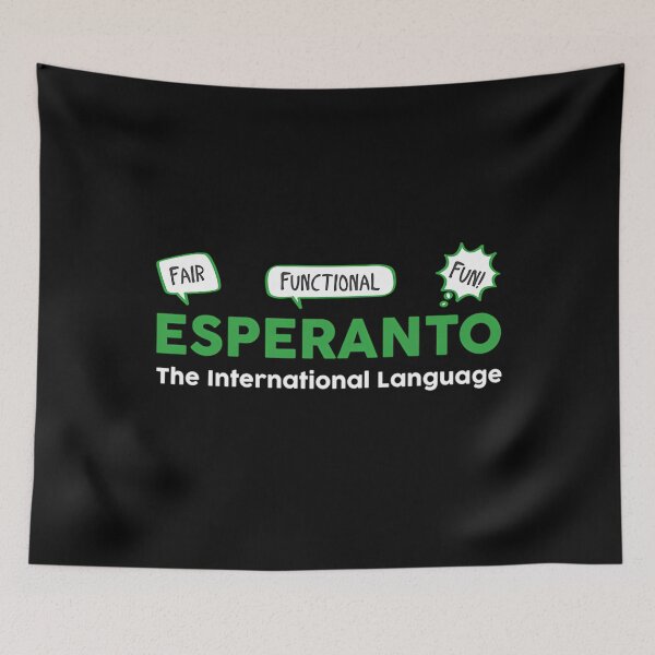 Item preview, Esperanto - Fair Functional Fun  designed and sold by JulieJohnsona.