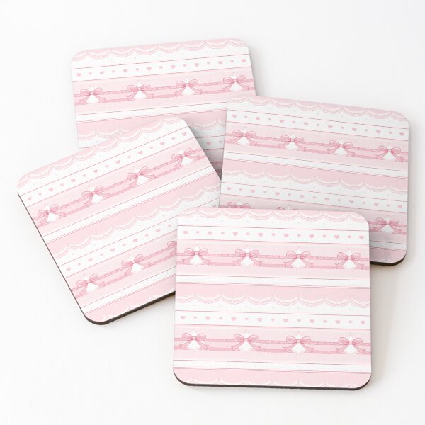 Item preview, Coquette bow stripes  designed and sold by Roxburylane.