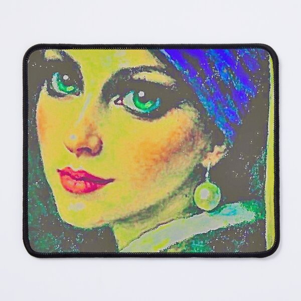 Item preview, Mystic Turquoise Eyes I - Infinite Love - Left Profile designed and sold by SoulArtSara.