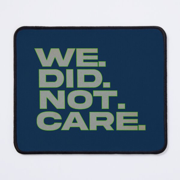 Item preview, We Did Not Care Football designed and sold by delllsdesigns.