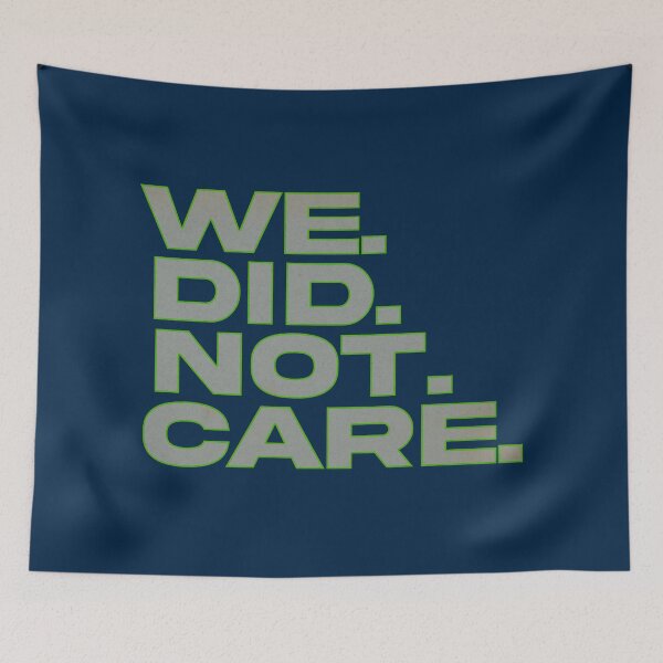 Item preview, We Did Not Care Football designed and sold by delllsdesigns.