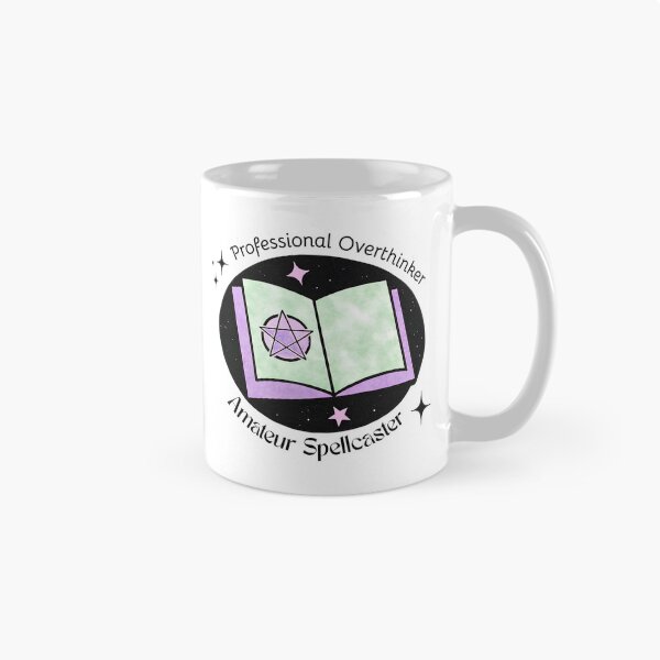 Item preview, Professional Overthinker Amateur Spellcaster Grimoire Witch designed and sold by PettyPotion33.