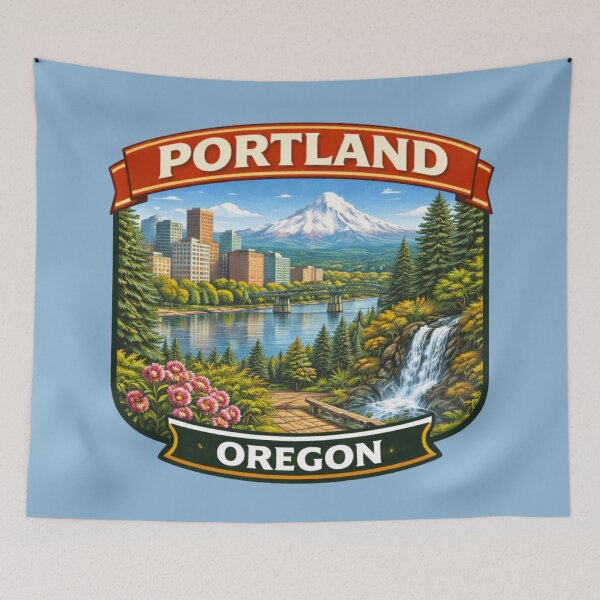 Item preview, Portland, Oregon designed and sold by Myra365Art.