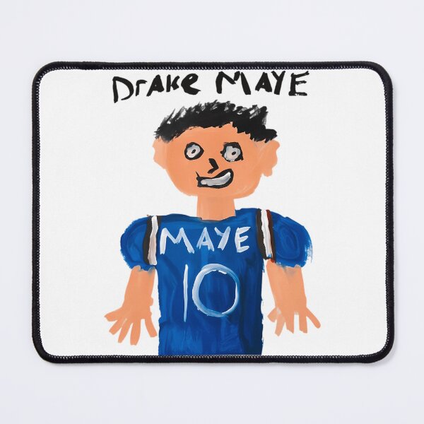 Item preview, Drake Maye Hand Drawn Painting Meme designed and sold by WebTucker.