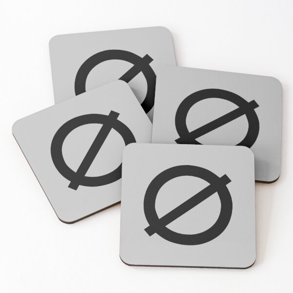 Item preview, Null symbol - black designed and sold by PlaineDesigns.
