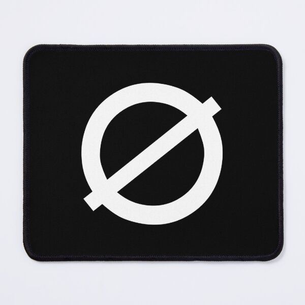 Item preview, Null symbol - white designed and sold by PlaineDesigns.