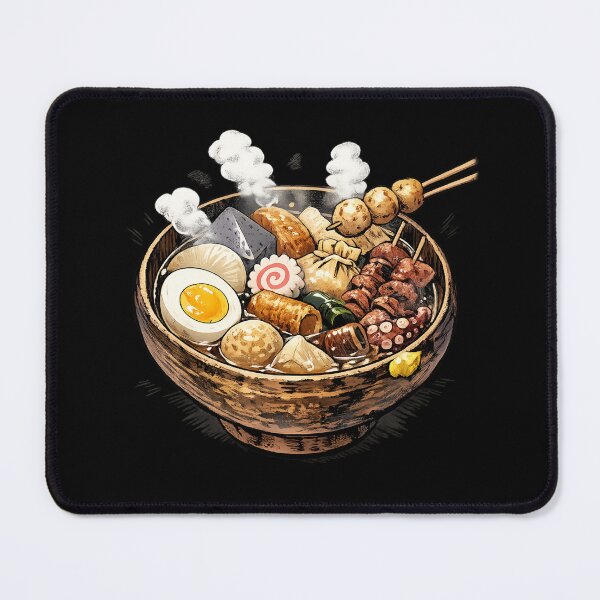 Item preview, Steaming Manga-Style Oden Bowl designed and sold by optimusprime39.
