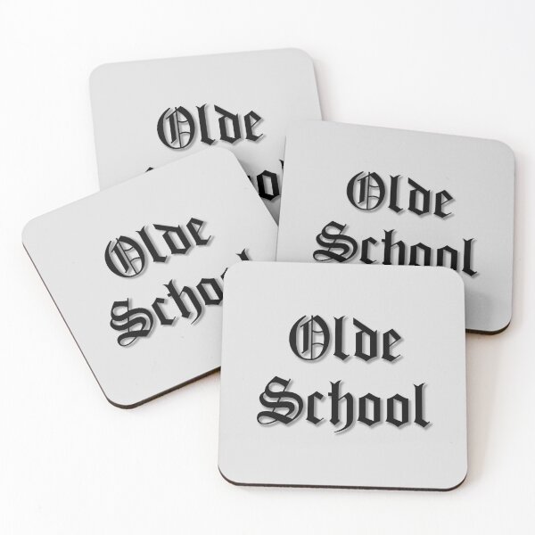 Item preview, Olde School (black text) designed and sold by PlaineDesigns.