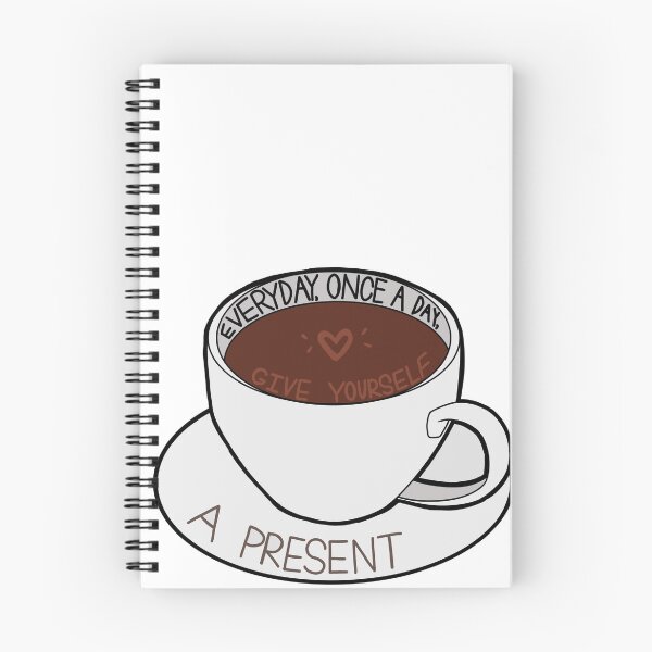 Item preview, Everyday, once a day, give yourself a present designed and sold by Blue Green Purple.