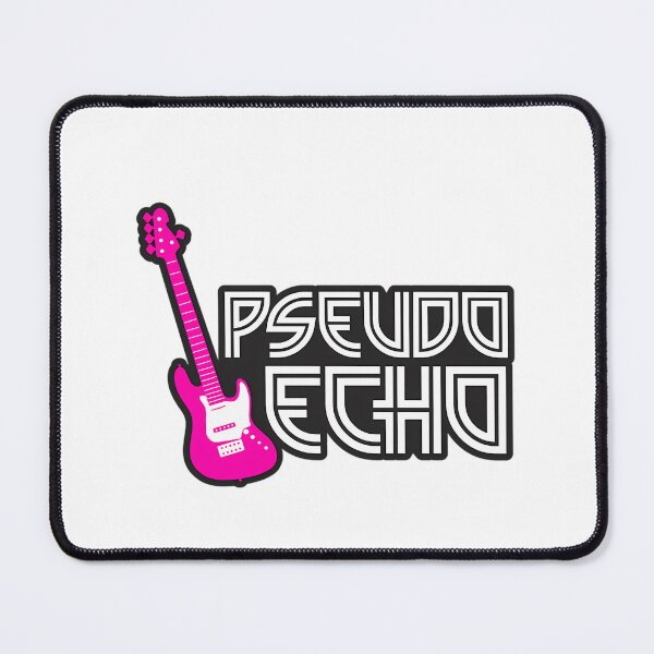 Aperçu de l'œuvre Guitare Pseudo Echo - Rose et Blanc créée et vendue par LloydHeidrich.