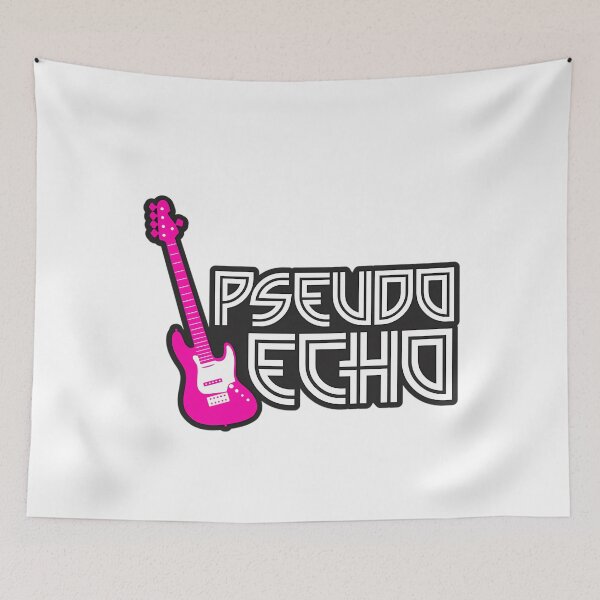 Item preview, Pseudo Echo Guitar - Pink And White  designed and sold by LloydHeidrich.
