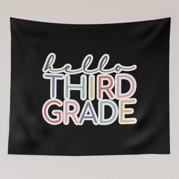 Item preview, Hello Third Grade Teacher designed and sold by mtbcfqyhn23.