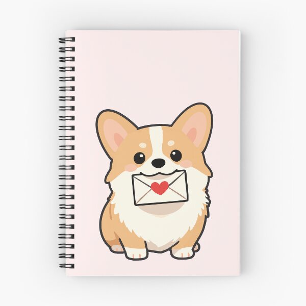 Item preview, Corgi Fetching Love Letter designed and sold by chillaxcats.