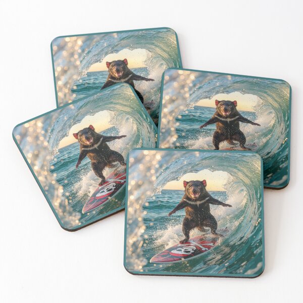 Item preview, Surfin' Tasmanian Devil designed and sold by Tridentulus.