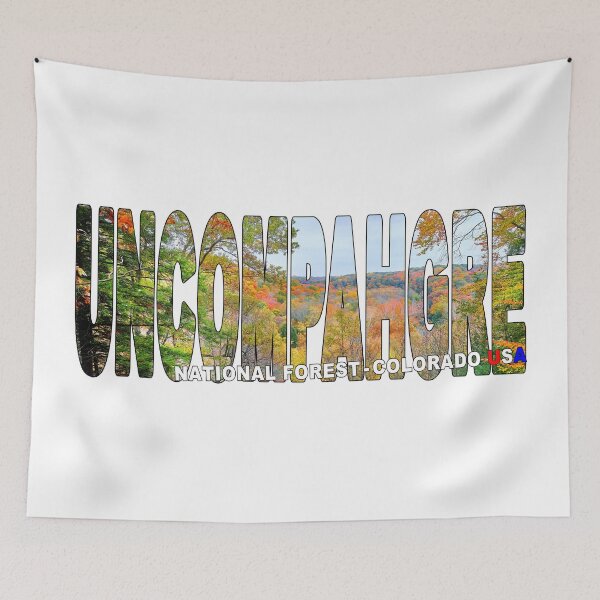 Item preview, UNCOMPAHGRE National Forest Colorado USA - Autumn Fall Colours Valley designed and sold by Adam Gormley.
