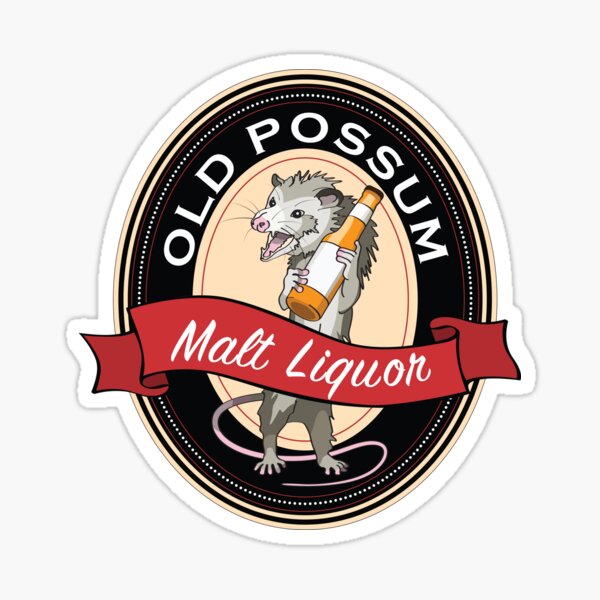 Old Possum Sticker