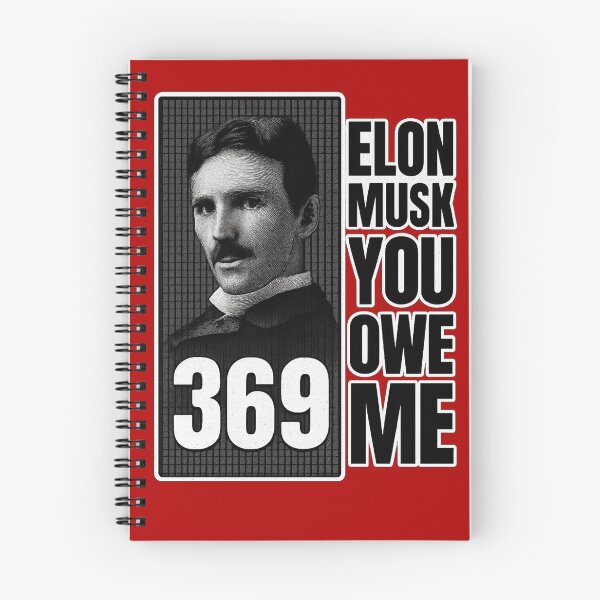 Item preview, Nikola Tesla 369 - The Original Genius Legacy designed and sold by Urban-InkStudio.