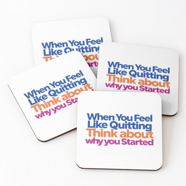 Item preview, When You Feel Like Quitting Think About Why You Started This Journey designed and sold by SkeletonsDanger.