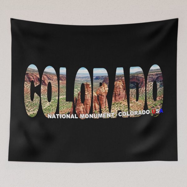 Item preview, COLORADO National Monument Colorado USA - Red Rock Formations designed and sold by Adam Gormley.