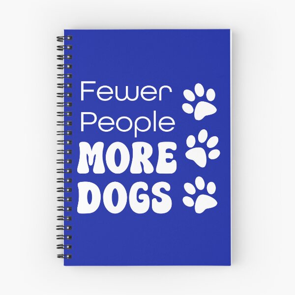 Item preview, Fewer People More Dogs Canine Lover designed and sold by babbselasdesigns.