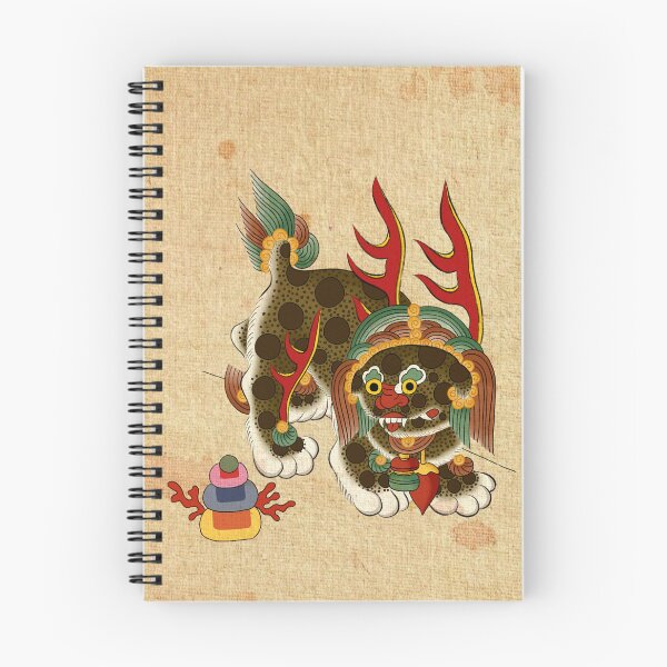 Item preview, Khaki Brown Haechi (Classic Beige Background) designed and sold by QamarART Paintings.