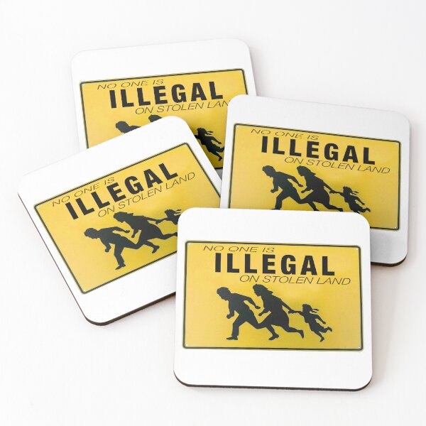 Item preview, No one is illegal on stolen land  designed and sold by EDLFDESIGNS.