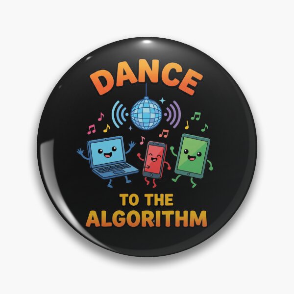 Item preview, Dance To The Algorithm Social Media Sticker designed and sold by AdyKurniawan.