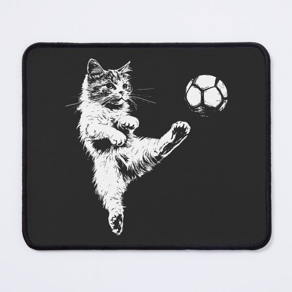 Item preview, Funny Cat Soccer Ball Graphic designed and sold by FrankIsabel.