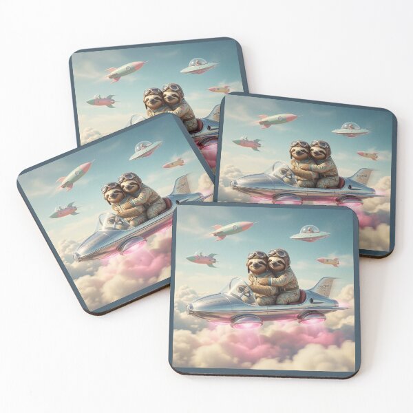 Item preview, Sloths in the Future designed and sold by Tridentulus.
