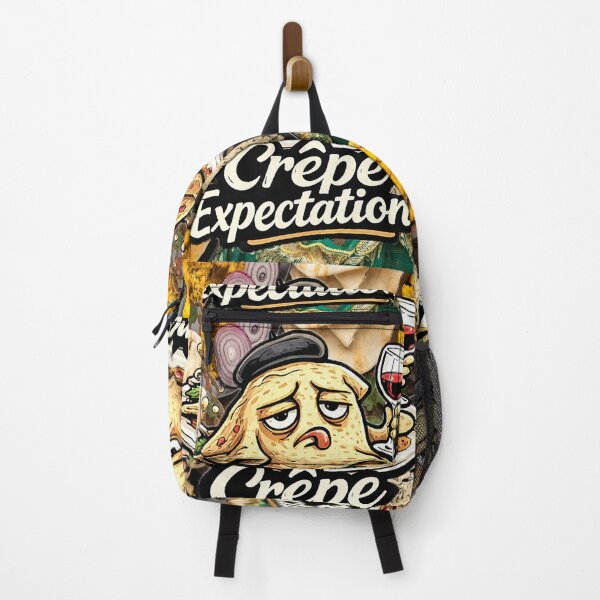 Item preview, Crêpe Expectations – French Food Pun with Attitude designed and sold by shaynetwright.