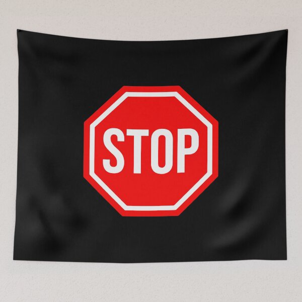 Item preview, Stop Sign Warning - Street Sign Funny Gift designed and sold by kamaniyavidya.