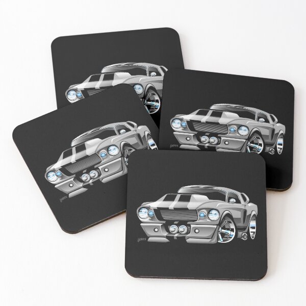 Item preview, Classic Sixties American Muscle Car Cartoon designed and sold by hobrath.