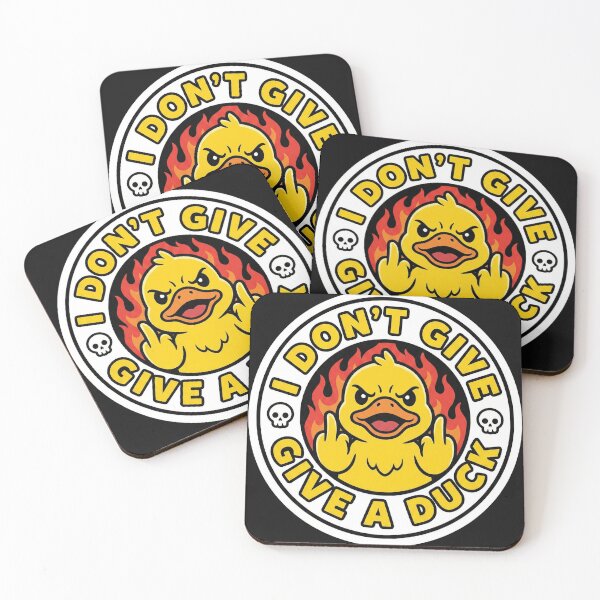 Item preview, I Don't Give A Duck Funny Pun designed and sold by AdyKurniawan.