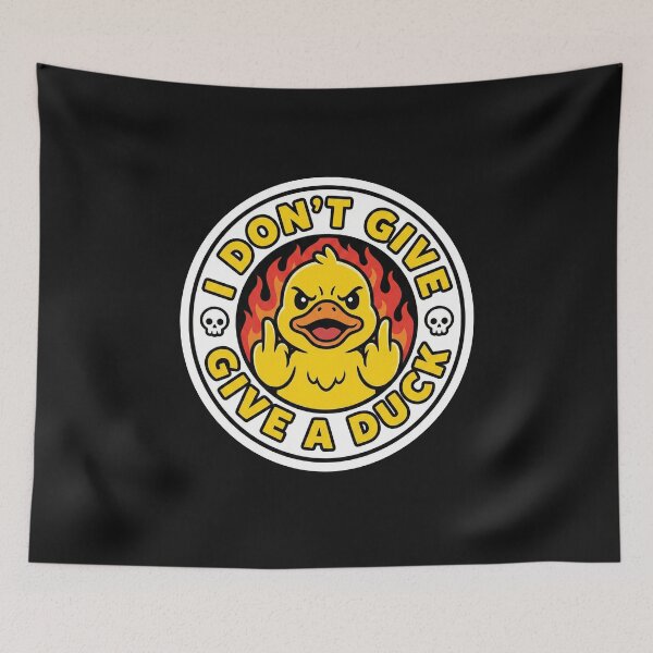 Item preview, I Don't Give A Duck Funny Pun designed and sold by AdyKurniawan.