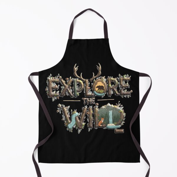Item preview, EXPLORE THE WILD nature lover explorer adventurer hiking camping hiker camper off-grid life  designed and sold by Jt41.
